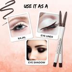 Buy FACES CANADA Ultime Pro Twist Eye Kajal Liner - Brown, 0.35 gm | High Impact Intense Color In 1 Stroke | 24HR Long Stay | Matte Finish | Soft Texture | Waterproof & Smudgeproof | Made With Carnauba Wax - Purplle