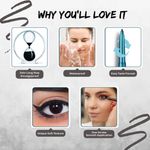 Buy FACES CANADA Ultime Pro Twist Eye Kajal Liner - Silver, 0.35 gm | High Impact Intense Color In 1 Stroke | 24HR Long Stay | Matte Finish | Soft Texture | Waterproof & Smudgeproof | Made With Carnauba Wax - Purplle