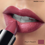 Buy FACES CANADA Weightless Creme Finish Lipstick - Plum Peach, 4 gm | Smooth Creamy Texture | Long Lasting Rich Color | Hydrated Lips | Vitamin E & Jojoba Oil Enriched - Purplle