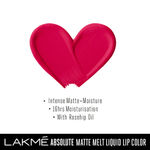 Buy Lakme Absolute Matte Melt Liquid Lip Color, Sour Cherry, 6 ml - Purplle