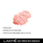 Buy Lakme Forever Matte Face Powder | Matte Finish |Oil Control for rosy glow | Warm Pink | 40g - Purplle