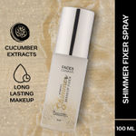 Buy Faces Canada UltimePro Shimmer Makeup Fixer | Long Lasting | Makeup Setting Spray | Hydrates & Refreshes | Cucumber & Moringa Enriched | No Alcohol | 100 ml - Purplle