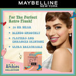 Buy Maybelline NY Blush, Fit Me Blush, The Archies Collection, 10 Brave, 4.5 gm - Purplle