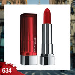Buy Maybelline New York Color Sensational Creamy Matte Lipstick, 634 Bold Crimson (3.9 gm) - Purplle