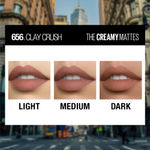 Buy Maybelline New York Color Sensational Creamy Matte Lipstick, 656 Clay Crush, 3.9 gm - Purplle