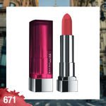 Buy Maybelline New York Color Sensational Creamy Matte Lipstick, 671 Heated Pink (3.9 gm) - Purplle