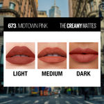 Buy Maybelline New York Color Sensational Creamy Matte Lipstick, 673 Midtown Pink (3.9 gm) - Purplle