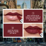 Buy Maybelline New York Color Sensational Creamy Matte Lipstick, 808 Plum Perfection (3.9 gm) - Purplle