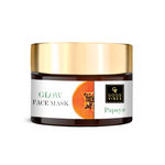 Buy Good Vibes Papaya Glow Face Mask | Brightening Lightens Scars | With Basil | No Parabens No Sulphates No Mineral Oil No Animal Testing (50 gm) - Purplle