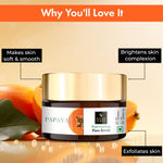 Buy Good Vibes Papaya Rejuvenating Face Scrub | Cleansing, Moisturizing | With Almond Oil | No Parabens, No Sulphates, No Mineral Oil (50 gm) - Purplle