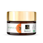 Buy Good Vibes Papaya Rejuvenating Face Scrub | Cleansing, Moisturizing | With Almond Oil | No Parabens, No Sulphates, No Mineral Oil (50 gm) - Purplle