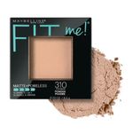 Buy Maybelline New York Fit Me Matte + Poreless Pressed Powder Sun Beige 310 (8.5 gm) - Purplle