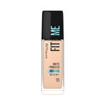 Buy Maybelline New York Fit Me Matte+Poreless Liquid Foundation 16H Oil Control  - 115 Ivory, 30 ml - Purplle
