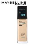 Buy Maybelline New York Fit Me Matte + Poreless Liquid Foundation, 118 Light Beige | Matte Foundation | Oil Control Foundation | Foundation With SPF, 30 ml - Purplle