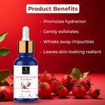 Buy Good Vibes Rosehip Hydrating Glow Face Serum | Light, Non-Sticky, Brightening | With Vitamin E | No Parabens, No Sulphates, No Animal Testing (10 ml) - Purplle