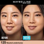 Buy Maybelline New York Fit Me Matte+Poreless Liquid Foundation 16H Oil Control - 125 Nude Beige, 30 ml - Purplle