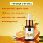 Buy Good Vibes Vitamin C & B3 Skin Glow Face Serum | With Orange | Easy Absorption | No Parabens, No Silicones, No Sulphates, No Animal Testing (10 ml) - Purplle