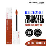 Buy Maybelline New York Super Stay Matte Ink Liquid Lipstick - Globe Trotter 135 (5 gm) - Purplle