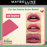 Buy Maybelline NY SuperStay Matte Ink Lipstick, The Archies Collection, Inspirer, 5 ml - Purplle