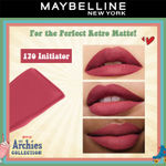 Buy Maybelline NY SuperStay Matte Ink Lipstick, The Archies Collection,Initiator,5 ml - Purplle
