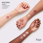 Buy KAJA Beauty Bento Collection| Bouncy Shimmer Eyeshadow Trio | 01 Rosewater - Rose tones | Cruelty free, K-Beauty Mini Palettes - 4.1 gm - Purplle