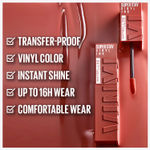 Buy Maybelline Superstay Vinyl Ink Liquid Lipstick, Irresistible, 4.2 ml | High Shine That Lasts for 16 HRs - Purplle