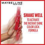 Buy Maybelline Superstay Vinyl Ink Liquid Lipstick, Peachy | High Shine That Lasts for 16 HRs | Enriched With Vitamin E & Aloe 4.2 ml - Purplle