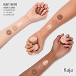 Buy KAJA Beauty Bento Collection| Bouncy Shimmer Eyeshadow Trio | 08 Chocolate Dahlia - Neutral cocoa | Cruelty free, K-Beauty Mini Palettes - 4.1 gm - Purplle