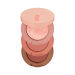 Buy KAJA Beauty Bento Collection| Bouncy Shimmer Eyeshadow Trio | 08 Chocolate Dahlia - Neutral cocoa | Cruelty free, K-Beauty Mini Palettes - 4.1 gm - Purplle