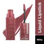 Buy Maybelline Superstay Vinyl Ink Liquid Lipstick, Witty | High Shine That Lasts for 16 HRs | Enriched With Vitamin E & Aloe 4.2 ml - Purplle