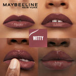 Buy Maybelline Superstay Vinyl Ink Liquid Lipstick, Witty | High Shine That Lasts for 16 HRs | Enriched With Vitamin E & Aloe 4.2 ml - Purplle