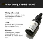 Buy Minimalist 16% Vitamin C + E + Ferulic Face Serum With Fullerenes + Vitamin E + Ferulic - 20 ml - Purplle