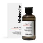 Buy Minimalist 8% Glycolic Acid Exfoliating Liquid in free acid form with bamboo water for exfoliating & smoothening skin - 150 ml - Purplle