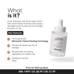 Buy Minimalist Maleic Bond Repair Complex 5% Hair Serum with Amino acids, Argan oil & Squalane 50 ml - Purplle