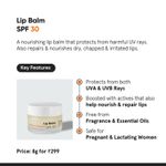 Buy Minimalist SPF 30 Lip Balm with Ceramides & HA for lip protection & nourishment - 8 gm - Purplle