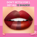 Buy NY Bae 12 In 1 Mini Lip Kit Set (14.4 gm) | Brown & Nude Lipstick | Lip Crayon | Lip & Cheek Tint | Lipstick Pallete| Makeup Kit | Lip Kit | Blush - Nude Takeover 01 - Purplle