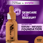 Buy NY Bae 3 IN 1 Serum Foundation - Warm Sand 05 (30 ml) | Infused with Primer | Moisturising I Glowing Korean Skin I Celeb Glow | Dewy Makeup | Evens Skin Tone | Ultra Glow - Purplle
