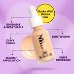 Buy NY Bae 3 IN 1 Serum Foundation - Cool Vanilla 02 (30 ml) | Infused with Primer | Moisturising I Glowing Korean Skin I Celeb Glow | Dewy Makeup | Evens Skin Tone | Ultra Glow - Purplle
