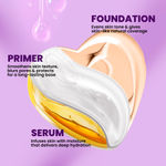Buy NY Bae 3 IN 1 Serum Foundation - Cool Vanilla 02 (30 ml) | Infused with Primer | Moisturising I Glowing Korean Skin I Celeb Glow | Dewy Makeup | Evens Skin Tone | Ultra Glow - Purplle