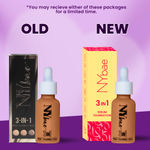 Buy NY Bae 3 IN 1 Serum Foundation - Warm Honey 14 (30 ml) | Infused with Primer | Moisturising I Glowing Korean Skin I Celeb Glow | Dewy Makeup | Evens Skin Tone | Ultra Glow - Purplle
