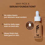 Buy NY Bae 3 IN 1 Serum Foundation - Warm Honey 14 (30 ml) | Infused with Primer | Moisturising I Glowing Korean Skin I Celeb Glow | Dewy Makeup | Evens Skin Tone | Ultra Glow - Purplle