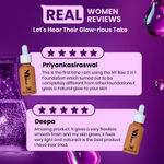 Buy NY Bae 3 IN 1 Serum Foundation - Warm Honey 14 (30 ml) | Infused with Primer | Moisturising I Glowing Korean Skin I Celeb Glow | Dewy Makeup | Evens Skin Tone | Ultra Glow - Purplle