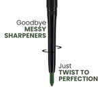 Buy NY Bae Colored Kajal - Glitzy Green (0.30 gm) | Green Kajal | Eyeliner | Waterproof | Smudgeproof | Kajal Pencil | Eye Makeup | Eyeshadow - Purplle