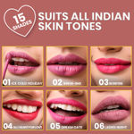 Buy NY Bae Confessions Liquid Lipstick - Mugs & Hugs 12 (4.5 ml) | Matte Lipstick | Nude Brown Shade | Moisturizing | Long Lasting | Transfer Proof - Purplle