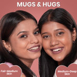 Buy NY Bae Confessions Liquid Lipstick - Mugs & Hugs 12 (4.5 ml) | Matte Lipstick | Nude Brown Shade | Moisturizing | Long Lasting | Transfer Proof - Purplle