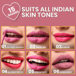 Buy NY Bae Confessions Liquid Lipstick - Pillow Talk 14 (4.5 ml) | Matte Lipstick | Nude Brown Shade | Moisturizing | Long Lasting | Transfer Proof - Purplle