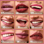 Buy NY Bae Confessions Liquid Lipstick - Pillow Talk 14 (4.5 ml) | Matte Lipstick | Nude Brown Shade | Moisturizing | Long Lasting | Transfer Proof - Purplle
