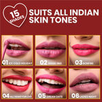 Buy NY Bae Confessions Liquid Lipstick - Snowflake Kisses 8 (4.5 ml) | Matte Lipstick | Maroon Shade | Moisturizing | Long Lasting | Transfer Proof - Purplle