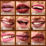 Buy NY Bae Confessions Liquid Lipstick - Snuggle Secrets 15 (4.5 ml) | Matte Lipstick | Brown Shade | Moisturizing | Long Lasting | Transfer Proof - Purplle
