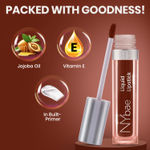 Buy NY Bae Confessions Liquid Lipstick - Snuggle Secrets 15 (4.5 ml) | Matte Lipstick | Brown Shade | Moisturizing | Long Lasting | Transfer Proof - Purplle